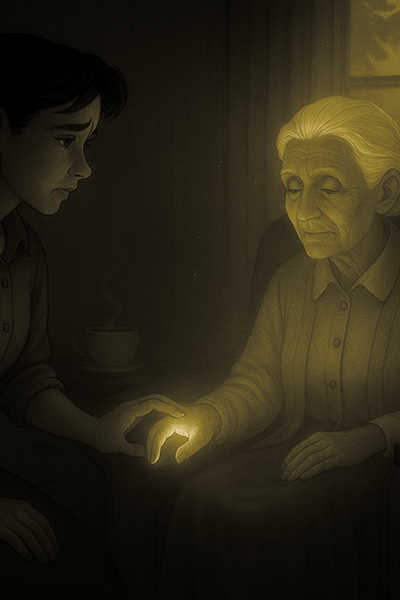 Oceans of love story illustration